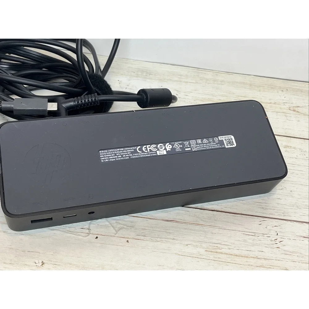 HP USB-C Universal Dock Station HSA-B005DS w/ 90W AC